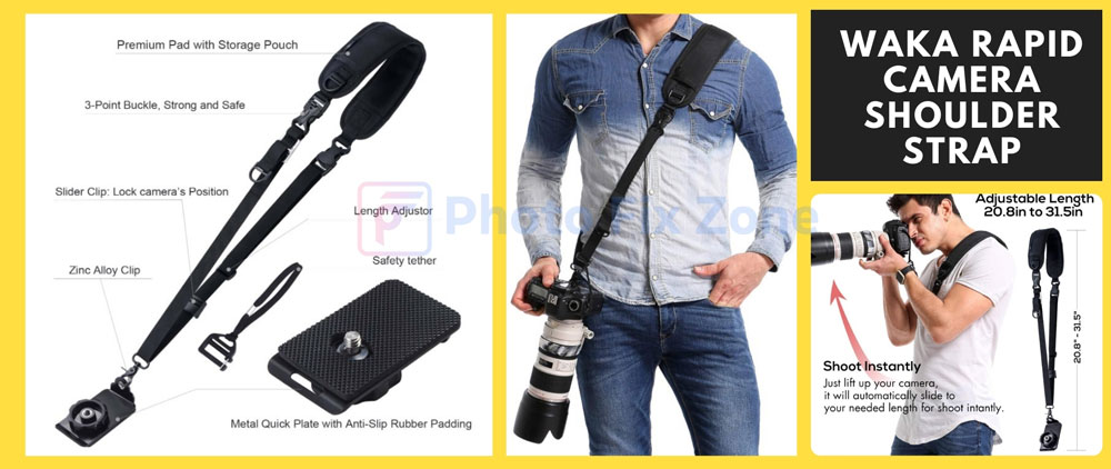 Waka Rapid Camera Shoulder Strap