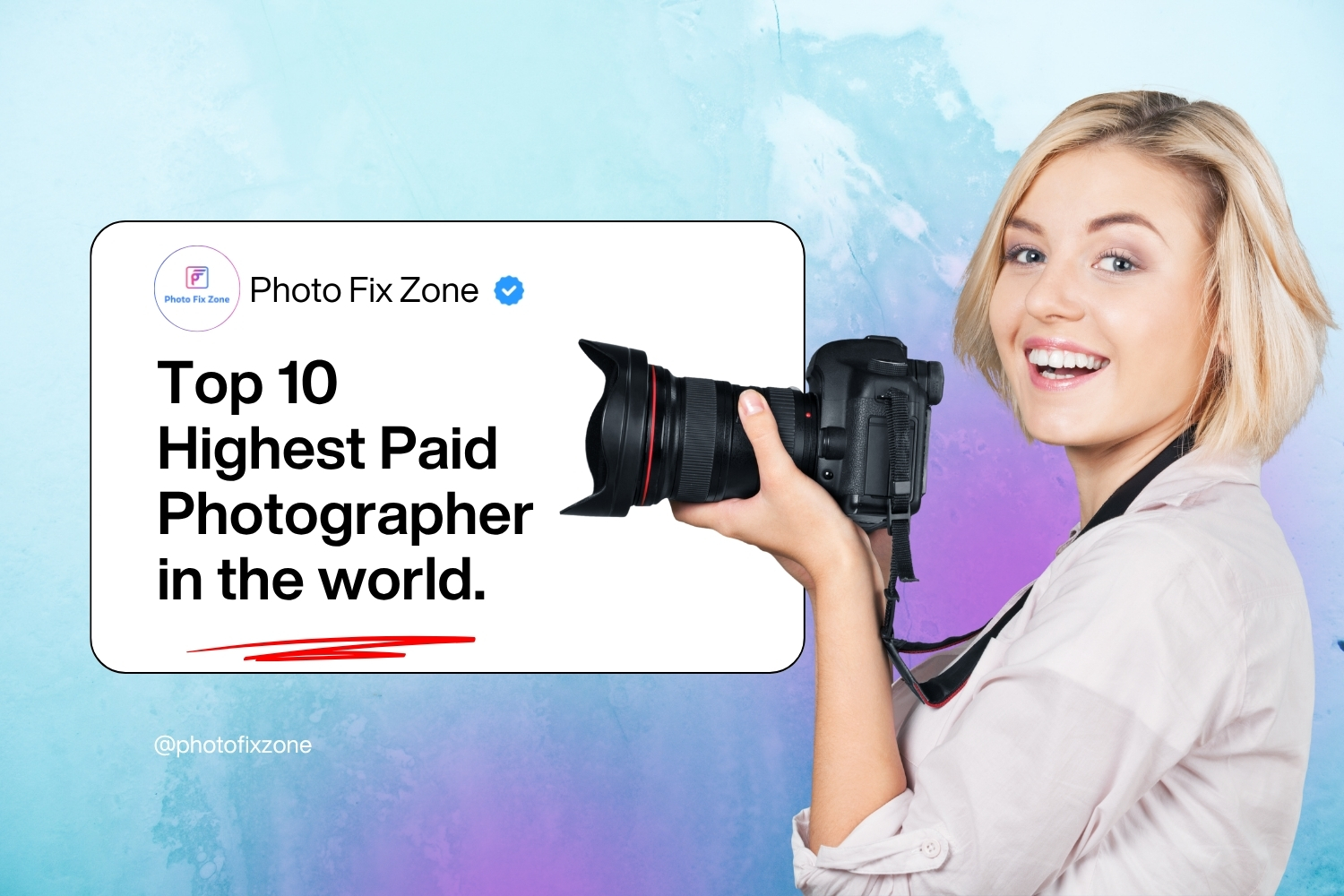 Top 10 Highest Paid Photographer in the world